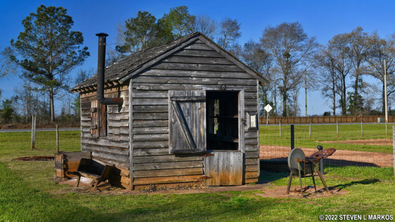 Blacksmith shop at the Jimmy Carter Boyhood Farm in Plains, Georgia
