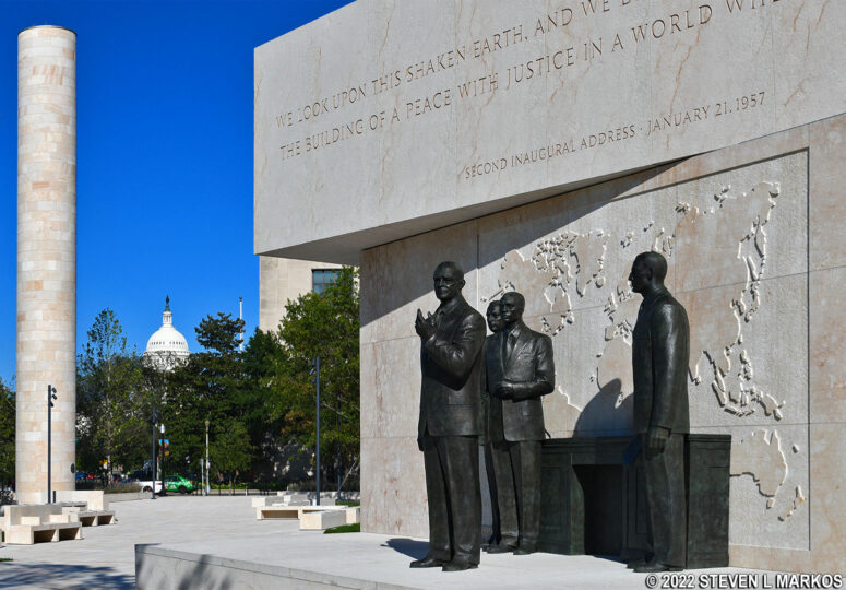 Eisenhower as President of the United States, Dwight D. Eisenhower Memorial in Washington, D. C. 