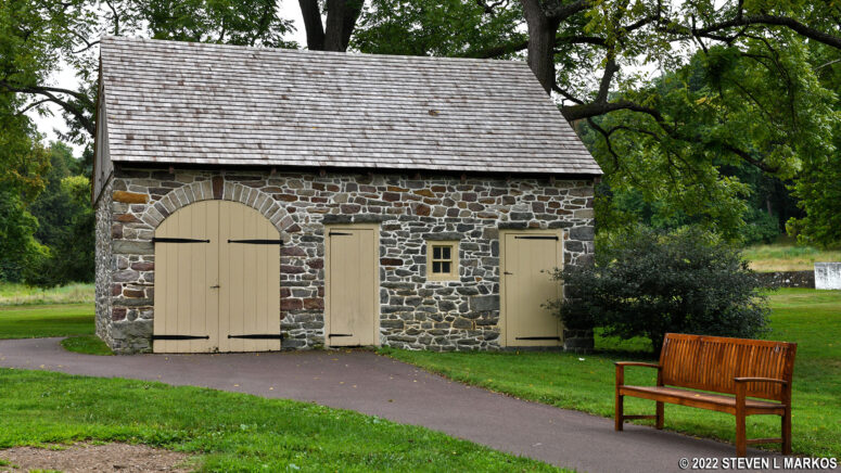 Isaac Potts's stable at the Washington's Headquarters site, Valley Forge National Historical Park
