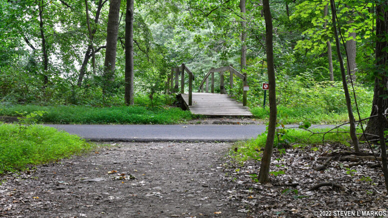 Trail that connects the Mount Joy Trail to Artillery Park at Valley Forge National Historical Park