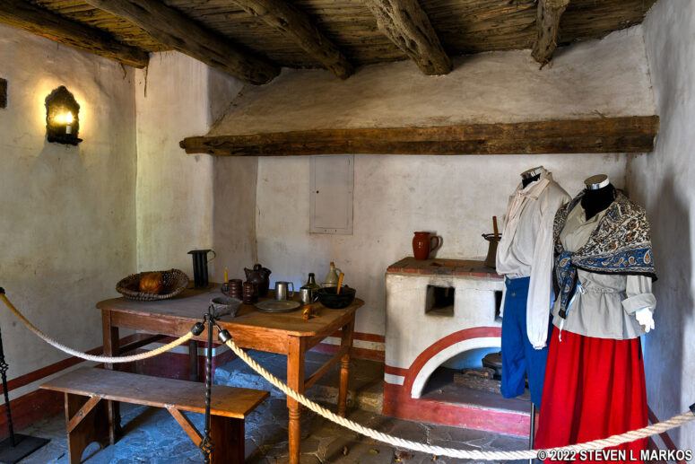Indian living quarters at Mission San Jose, San Antonio Missions National Historical Park
