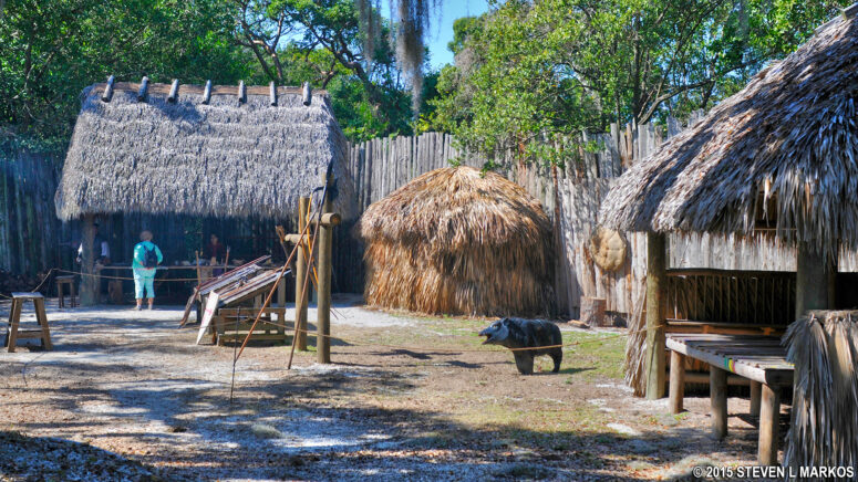 Camp Uzita at De Soto National Memorial