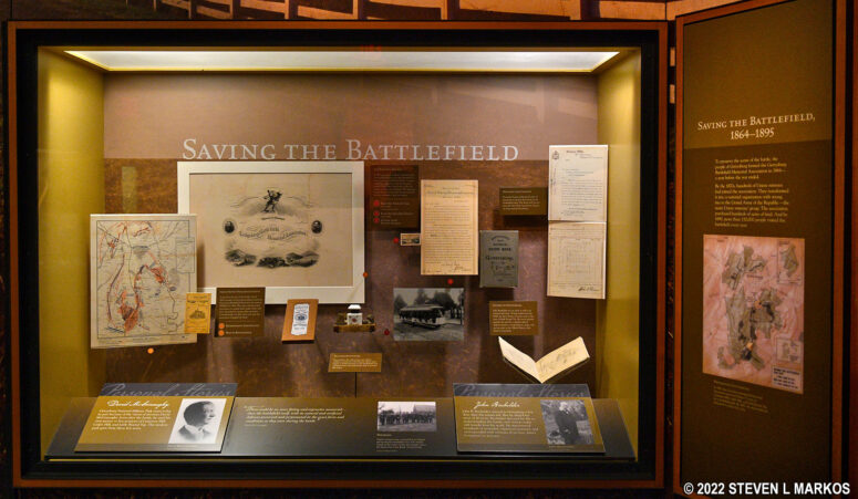 Saving the Battlefield exhibit at the Gettysburg Museum, Gettysburg National Military Park