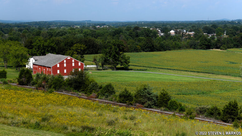 McClean Barn near Oak Ridge, Gettysburg National Military Park
