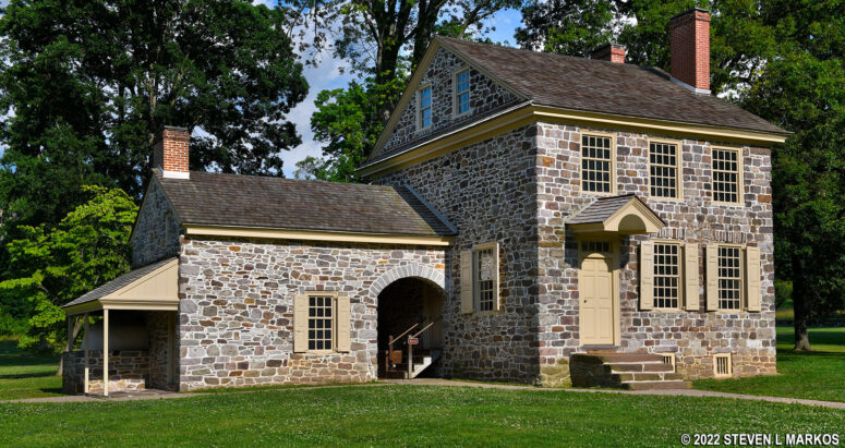 Isaac Potts House used by George Washington as his headquarters at Valley Forge