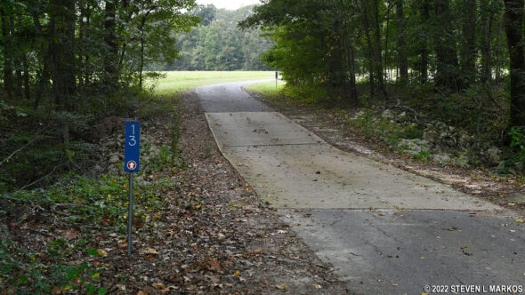 Former location of the Harlin Bayou at Poverty Point National Monument
