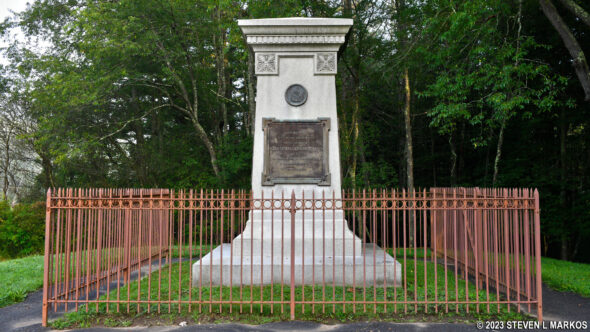 General Edward Braddock's Grave at Fort Necessity National Battlefield