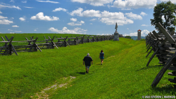 Sunken Road (aka Bloody Lane) at Antietam National Battlefield