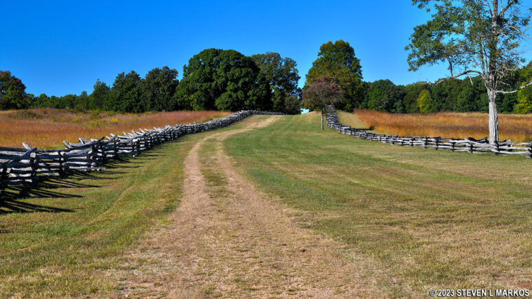 Richmond-Lynchburg Stage Road west of Appomattox Court House, Appomattox Court House National Historical Park