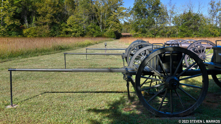 Artillery Park at Appomattox Court House National Historical Park