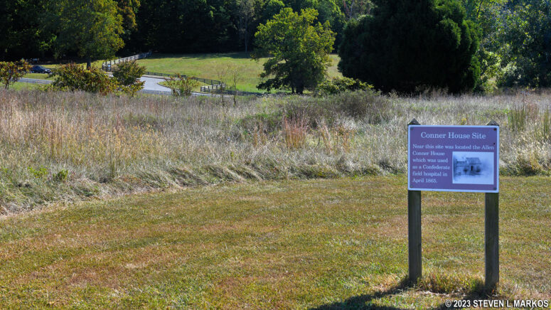 Allan Conner House site at Appomattox Court House National Historical Park