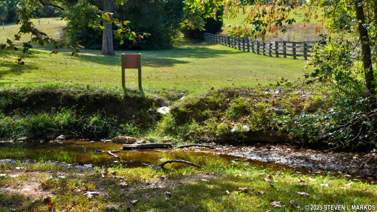 Ford where the Richmond-Lynchburg Stage Road crossed the Appomattox River, Appomattox Court House National Historical Park
