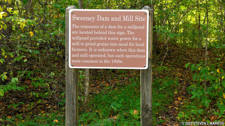 Site of the Sweeney Dam and Mill on the Appomattox River, Appomattox Court House National Historical Park