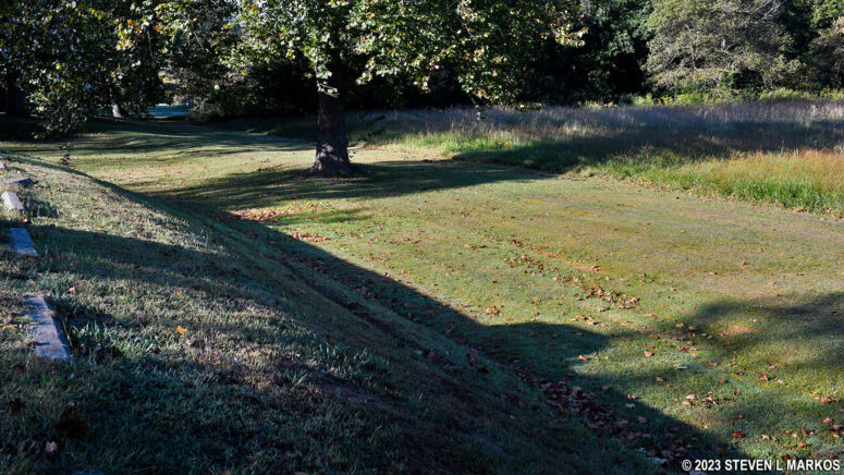 Remnants of the Richmond-Lynchburg Stage Road at Appomattox Court House National Historical Park