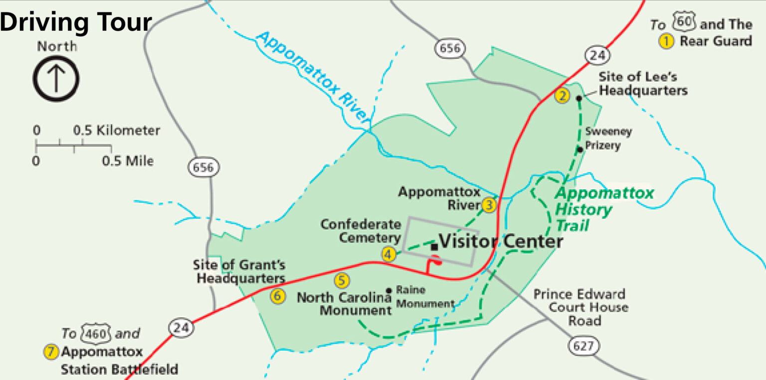 Appomattox Court House National Historical Park BATTLEFIELD DRIVING TOUR