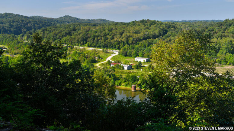 View of the Monongahela River from the Gallatin House at Friendship Hill National Historic Site