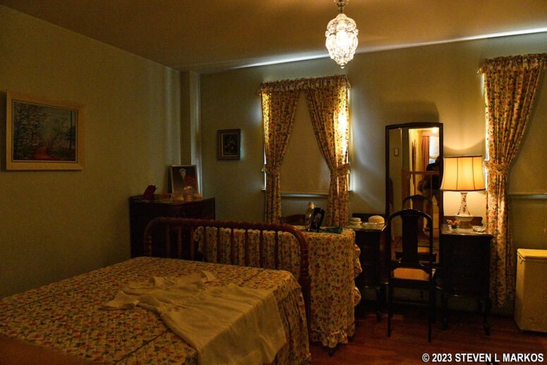 Room of Rose Wood, Mamie Eisenhower's personal maid, Eisenhower National Historic Site