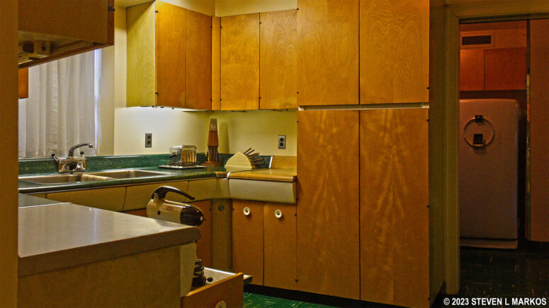 Eisenhower House kitchen, Eisenhower National Historic Site
