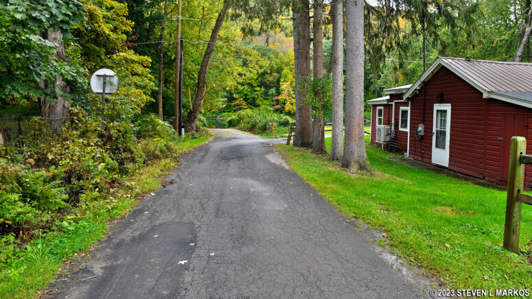 Road to the Long Eddy Boat Ramp, Upper Delaware Scenic and Recreational River