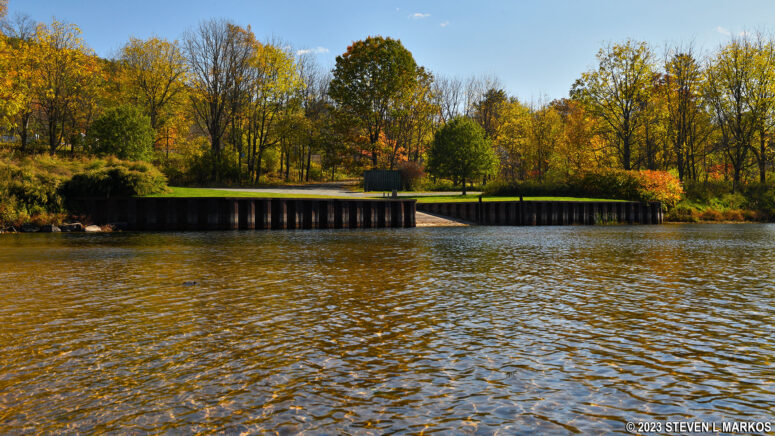 New York DEC boat ramp at Narrowsburg, Upper Delaware Scenic and Recreational River