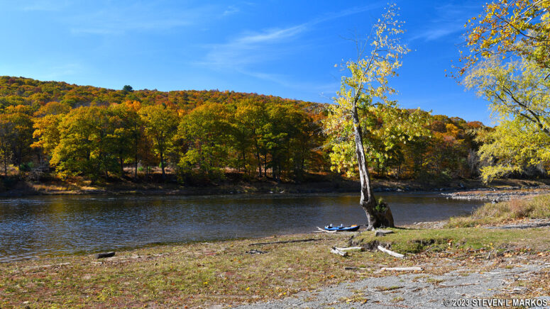 Ten Mile River Canoe Launch on the Upper Delaware Scenic and Recreational River