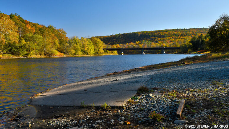 Lackawaxen Boat Ramp at the Zane Grey Museum, Upper Delaware Scenic and Recreational River