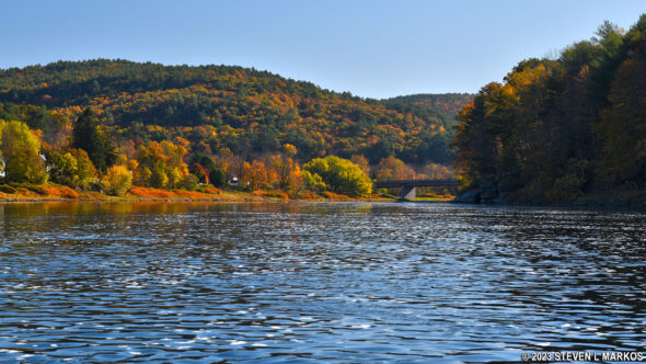 Delaware River upstream from Barryville, New York, Upper Delaware Scenic and Recreational River