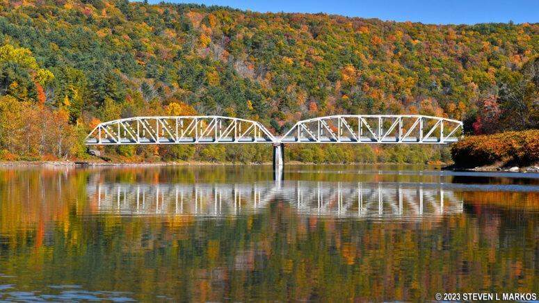 Pond Eddy Bridge on the Upper Delaware Scenic and Recreational River