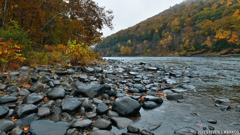 Mongaup Canoe Launch on the Upper Delaware Scenic and Recreational River