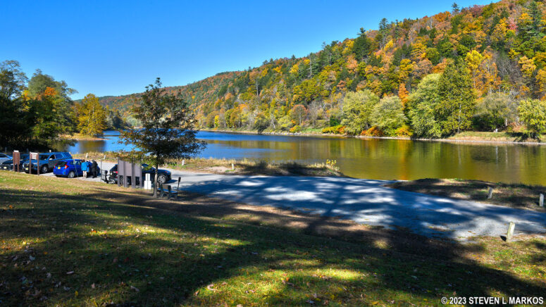 Boat ramp at the Zane Grey Museum, Upper Delaware River Scenic and Recreational River