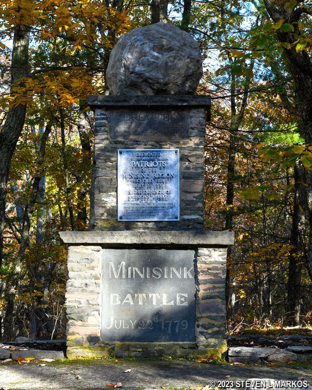 Minisink Battleground Monument in Barryville, New York