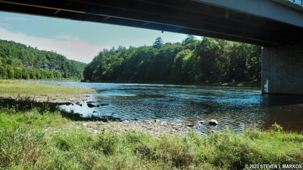 Barryville Canoe Launch on the Upper Delaware Scenic and Recreational River