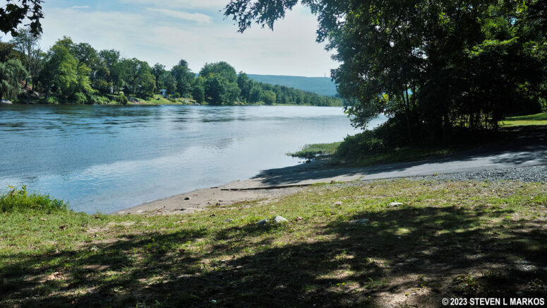 Matamoras Boat Ramp on the Delaware River