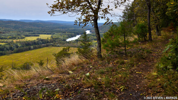 View from the Cliff Trail in Delaware Water Gap National Recreation Area