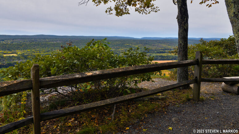 Riverview Overlook on the Cliff Trail in Delaware Water Gap National Recreation Area