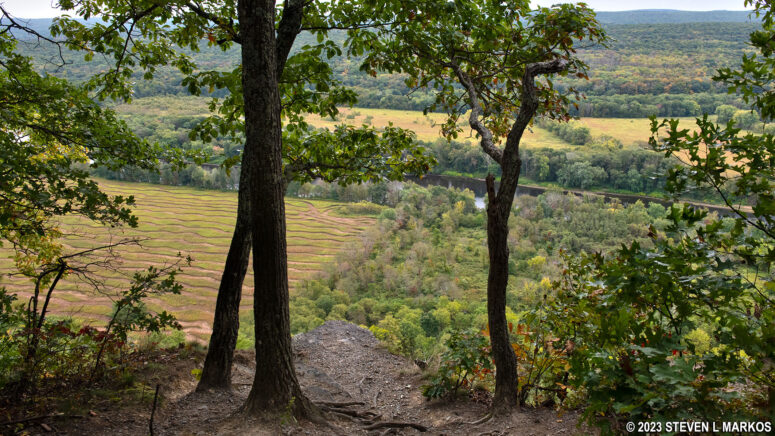 Tristate Overlook on the Cliff Trail in Delaware Water Gap National Recreation Area