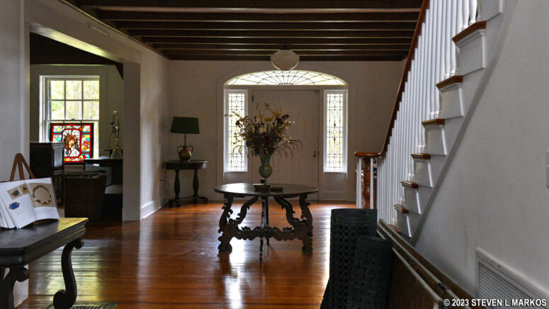 Interior of the Marie Zimmermann House, Delaware Water Gap National Recreation Area