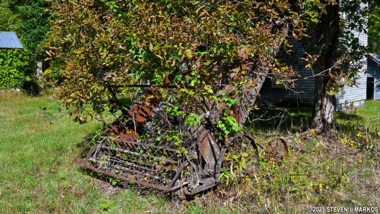 Old farm equipment at the Marie Zimmermann Farm, Delaware Water Gap National Recreation Area
