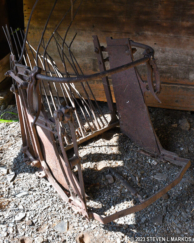 Old farm equipment at the Marie Zimmermann Farm, Delaware Water Gap National Recreation Area