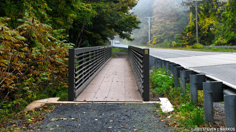 Bridge on the McDade Trail that spans Raymondskill Creek, Delaware Water Gap National Recreation Area