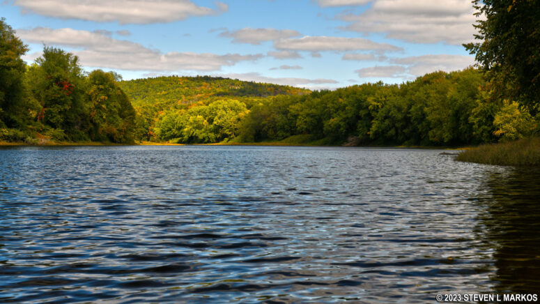 Delaware River just downstream from Namanock Island, Delaware Water Gap National Recreation Area