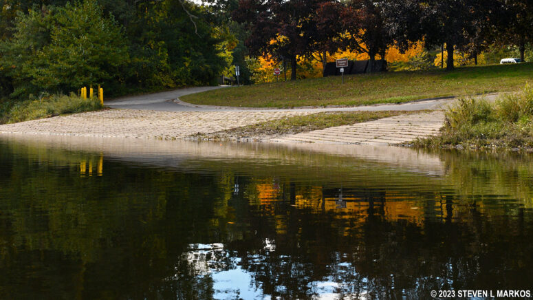 Dingmans Ferry Boat Ramp in Delaware Water Gap National Recreation Area