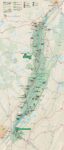 Delaware Water Gap National Recreation - Delaware Water Gap National Recreation Area Map 64x150 