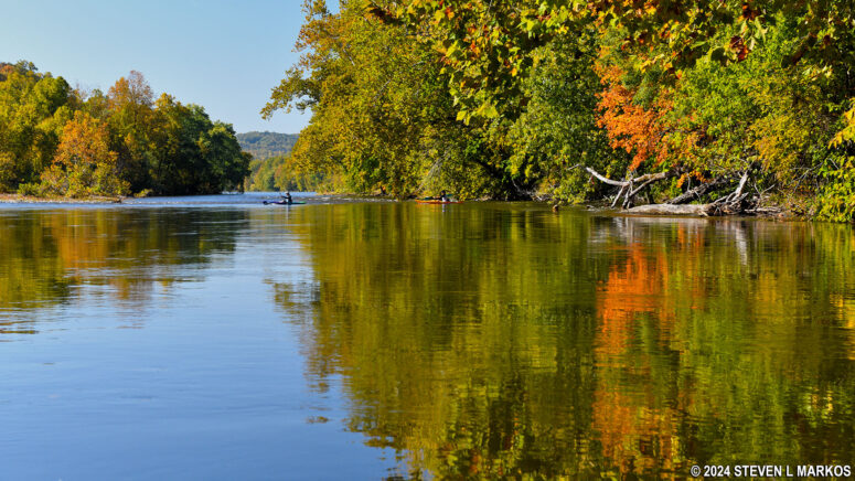 Kayakers departing from Wy-Hit-Tuk Park in Pennsylvania