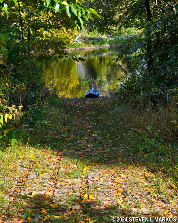 Washington Crossing Historic Park Canoe Launch on the Lower Delaware National Wild and Scenic River