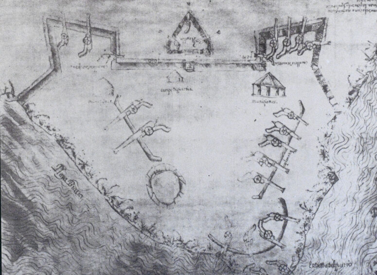 1591 Drawing of El Morro
