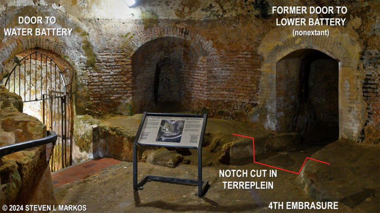 Interior of the 1539 Tower of Castillo San Felipe del Morro, San Juan National Historic Site