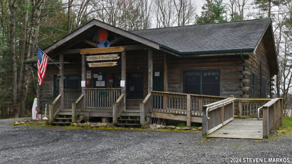 Dingmans Campground Office in Delaware Water Gap National Recreation Area