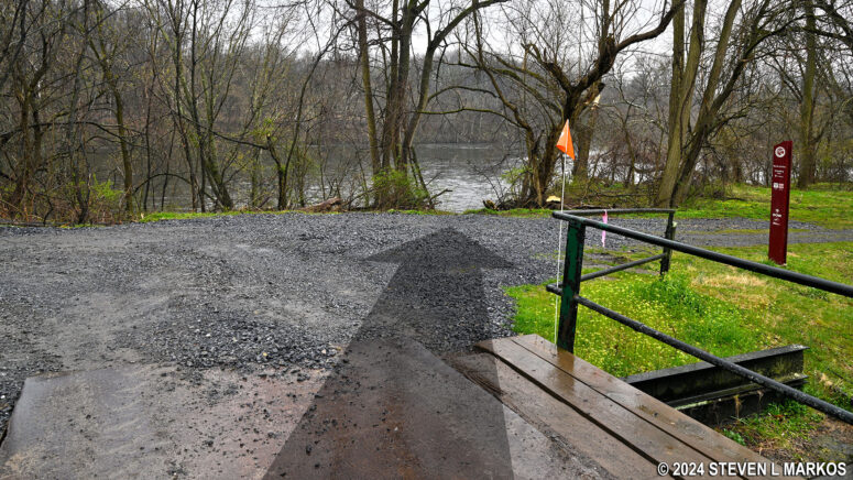 Wy-Hit-Tuk Park Canoe Launch on the Lower Delaware National Wild and Scenic River