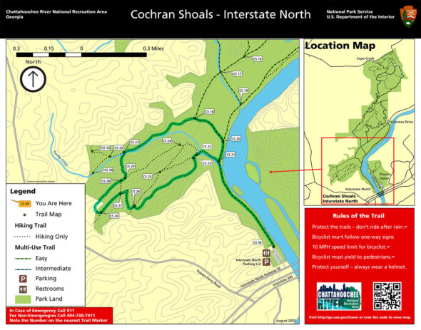 Interstate North Hike (click to enlarge)